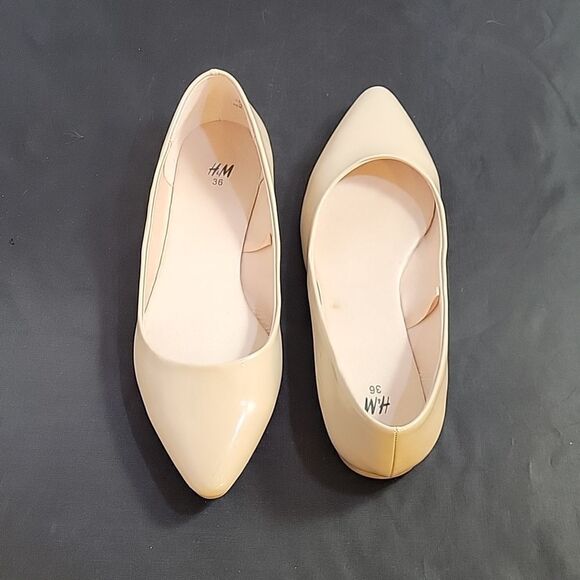 H&M POINTED TOE SLIP-ON WOMEN"S FLAT SHOE - Picture 12 of 14